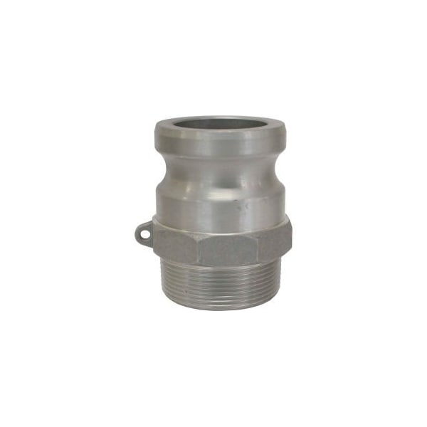 2" Aluminum Camlock Fitting - Male Coupler x MPT Thread